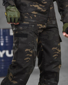 Тактический костюм Muraena черный мультикам ВТ1009 S - изображение 7