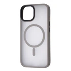 Противоударный матовый чехол с поддержкой MagSafe WAVE Matte Insane Case with MagSafe iPhone 15 Pro Max (6.7") Gray