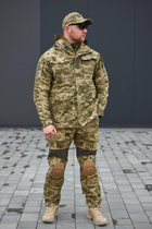 Тактичний костюм Парка Убакс Тактичні штани з наколінниками кепка колір Піксель ріп-стоп 3XL - зображення 1