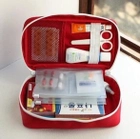 Аптечка-органайзер для ліків, дорожня, компактна 23x13см Червоний ( код: IBH055R ) - зображення 6