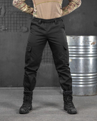 Тактичні чоловічі штани весна/літо L чорні (85660) - зображення 2