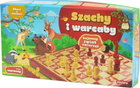 Szacho-warcaby Magiera Bajeczny Świat Zwierząt 25 cm (5903292830308)