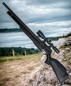 Пневматическая винтовка (РСР) ZBROIA Хортица 550/230 (чёрный) - изображение 1