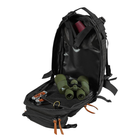Тактичний рюкзак 26л чорний 602134 - зображення 5