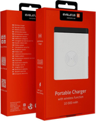 Портативний зарядний пристрій Evelatus Power Bank Wireless EPB05 10000 mAh White (EPB05WH) - зображення 6
