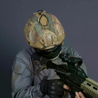 Кавер-чехол на шлем FAST IdoGear M (Multicam) с подсумком для АКБ - изображение 7