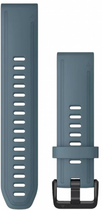Ремінець Garmin QuickFit для Fenix 6S 20 мм Lakeside Blue (753759233372) - зображення 1