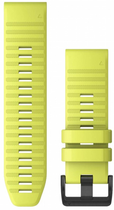 Ремінець Garmin QuickFit для Fenix 6X Amp 26 мм Yellow (753759233266) - зображення 1