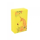 Блок для йоги "Единорог" MS 0858-14(Yellow) EVA 23 х 15 х 7,5 см