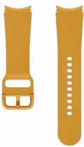 Pasek Samsung Sport Band do Galaxy Watch 4 20 mm S / M Mustard (8806092659308) - obraz 3