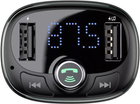 Transmiter FM Baseus FM Launcher S-09 2.4 A 2 USB (CCMT000301) - obraz 3