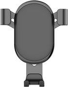 Автотримач для телефона ColorWay Metallic Gravity Holder Black (CW-CHG01-BK) - зображення 3