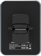 Автотримач для телефона Canyon Megafix QI 5 V / 2 A, 9 V / 3 A Black (CNE-CCA15B) - зображення 4