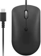 Mysz Lenovo 400 USB-C Wired Compact Mouse Black (GY51D20875) - obraz 2