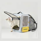 Рюкзак-переноска Petkit Breezy xZone Pet Carrier Grey (P7703 Grey) - зображення 2
