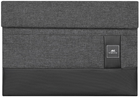 Etui na laptopa RIVACASE 8802 13.3" Black (8802BLACKMELANGE) - obraz 2