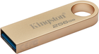 Pendrive Kingston DataTraveller SE9 G3 256GB USB 3.2 Gen 1 Gold (DTSE9G3/256GB) - obraz 3