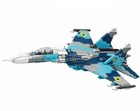Конструктор TEKO военный истребитель СУ-27 для мальчиков 2259 деталей