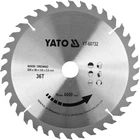 Диск пиляльний по дереву YATO 255x30 мм 36 зубців до 6000 об/хв (YT-60732)