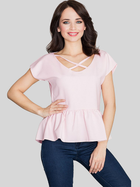 Блузка жіноча Lenitif K396 L-XL Рожева (5902194332651) - зображення 1