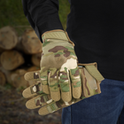 Тактичні рукавиці повнопалі із захистом Multicam, S - изображение 5