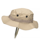 Панама тактическая MIL-TEC US GI Boonie Hat Khaki Хаки, M - изображение 2