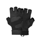 Перчатки тактические беспалые Lesko E302 Black L - изображение 1