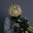 Кавер-чехол на шлем FAST IdoGear L (Multicam) с подсумком для АКБ - изображение 7