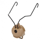 Адаптер на каску шолом для активних навушників MSA Sordin (tan) - зображення 4