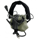 Активні захисні навушники Earmor M32 MOD4 (FG) Olive - зображення 7