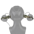 Кріплення адаптер на каску шолом HD-ACC-08 Multicam для навушників Peltor/Earmor/Howard (Чебурашка) - зображення 6