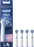 Końcówki do szczoteczki elektrycznej Oral-B Pro Sensitive Clean, 4 szt. białe (8006540847961) - obraz 1