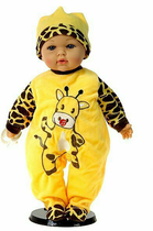Lalka bobas Adar Giraffe Costume Śpiewa i mówi po polsku 45 cm (5901271580602) - obraz 1