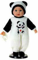 Lalka bobas Adar Panda Costume Śpiewa i mówi po polsku 40 cm (5901271580695) - obraz 1