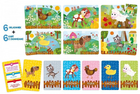 Gra planszowa Lisciani Fun and Education Puzzle Dziecięce i Flashcards Farma (8008324075430) - obraz 2