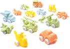 Набір транспортних засобів Viking Toys Ecoline Chubbies у відерці 15 шт (7317620411400) - зображення 3