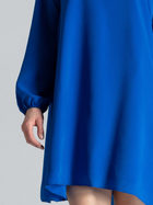 Плаття коротке осіннє жіноче Figl M566 L-XL Синє (5902194340175) - зображення 5