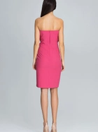 Плаття коротке літнє жіноче Figl M571 XL Рожеве (5902194343657) - зображення 2