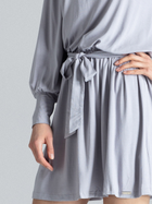 Sukienka krótka jesienna damska Figl M576 S-M Szara (5902194344203) - obraz 4