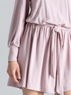 Sukienka krótka jesienna damska Figl M576 L-XL Różowa (5902194344234) - obraz 4