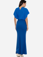 Sukienka kopertowa długa letnia damska Figl M577 S Niebieska (5902194344265) - obraz 4