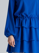 Плаття коротке літнє жіноче Figl M601 XL Синє (5902194349109) - зображення 5