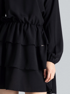Sukienka trapezowa damska mini Figl M601 S Czarna (5902194349192) - obraz 4