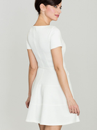 Плаття коротке літнє жіноче Lenitif K090 L Екрю (5902194301213) - зображення 2