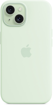 Панель Apple MagSafe Silicone Case для Apple iPhone 15 Soft Mint (MWNC3) - зображення 4