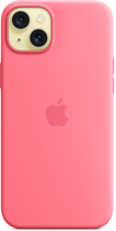 Панель Apple MagSafe Silicone Case для Apple iPhone 15 Plus Pink (MWNE3) - зображення 3