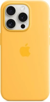 Панель Apple MagSafe Silicone Case для Apple iPhone 15 Pro Sunshine (MWNK3) - зображення 3