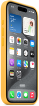 Панель Apple MagSafe Silicone Case для Apple iPhone 15 Pro Sunshine (MWNK3) - зображення 5