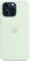 Panel Apple MagSafe Silicone Case dla iPhone'a 15 Pro Max Soft Mint (MWNQ3) - obraz 2