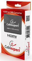 Перехідник Cablexpert HDMI — RCA Чорний (DSC-HDMI-CVBS-001) - зображення 3